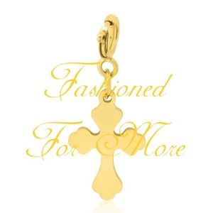 Stainless Steel Cross Charm